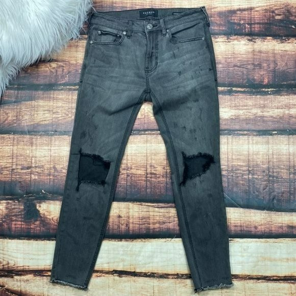 PacSun Denim - RELISTED Pacsun Black Skinny Jeans Skinniest Destruct Denim